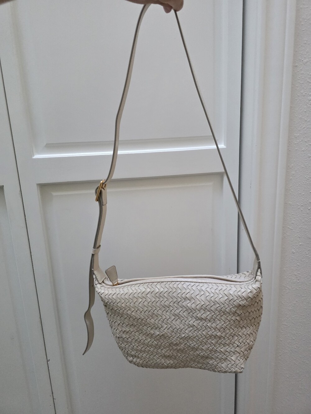 White Madewell Cross Body Purse
